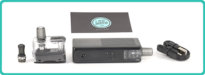 Contenu du Pod Doric Go Voopoo